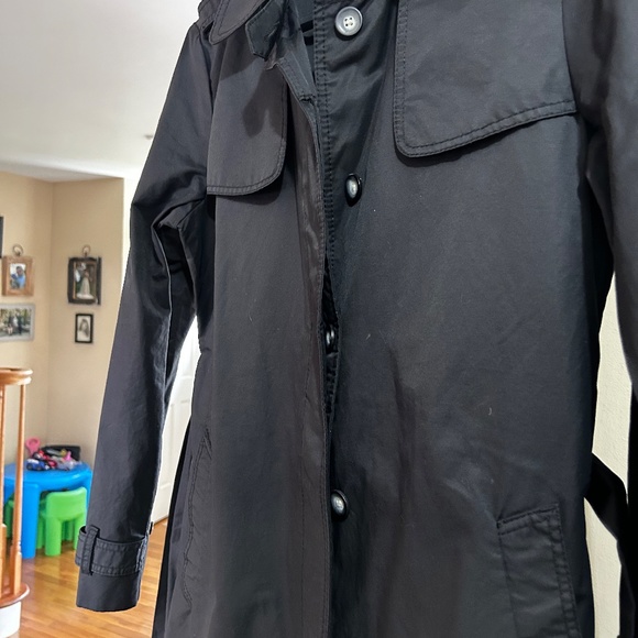Trench Coat Black Classic Gap - Picture 3 of 5